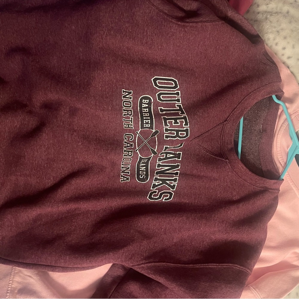 sweatshirt XL oversized, Maroon